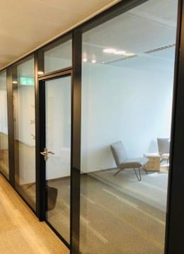 Moderne Büroflächen auf der Bankenmeile - Beispielhafte Innenansicht