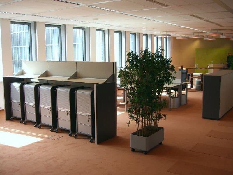 Büroflächen mit bester Ausstattung - Beispiel Open-Space